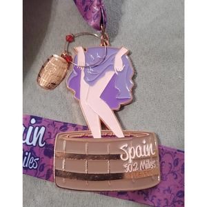Yes.Fit - Spain 50.2 Miles Fitness Medal - Add to Your Collection